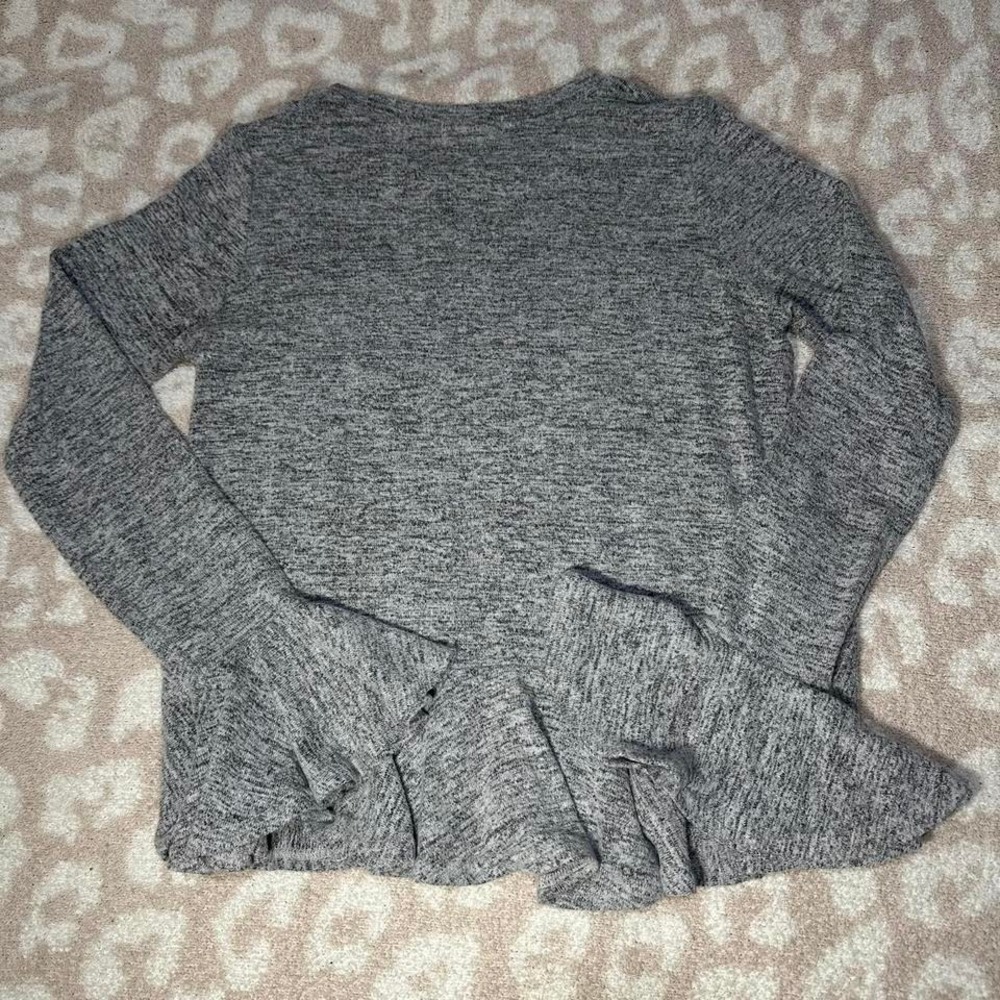Altar'd State Ruffle Hem Sweater – S - Picture 3 of 3